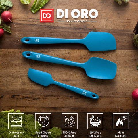 DI ORO ergonomic handle close-up for comfortable grip and steady control