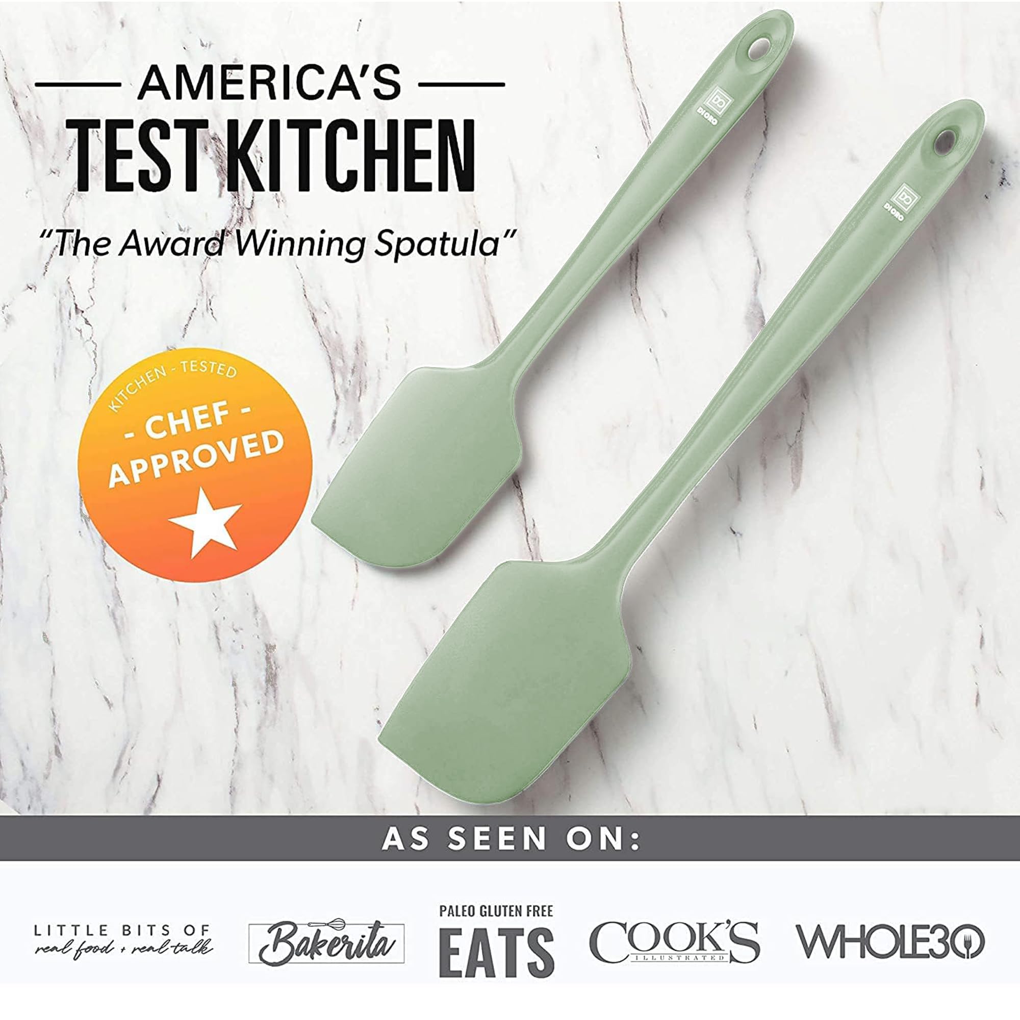 di oro spatula set in dishwasher highlighting quick, convenient cleaning