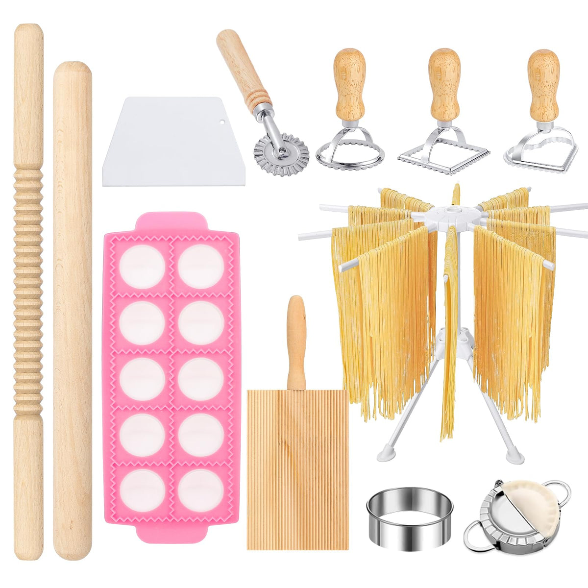 DI QIU REN full kit laid out showing tools and organized components for easy use