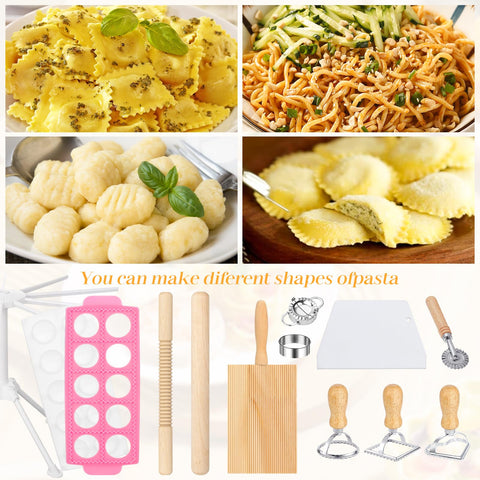 DI QIU REN wooden rolling pins and metal cutters arranged for efficient shaping