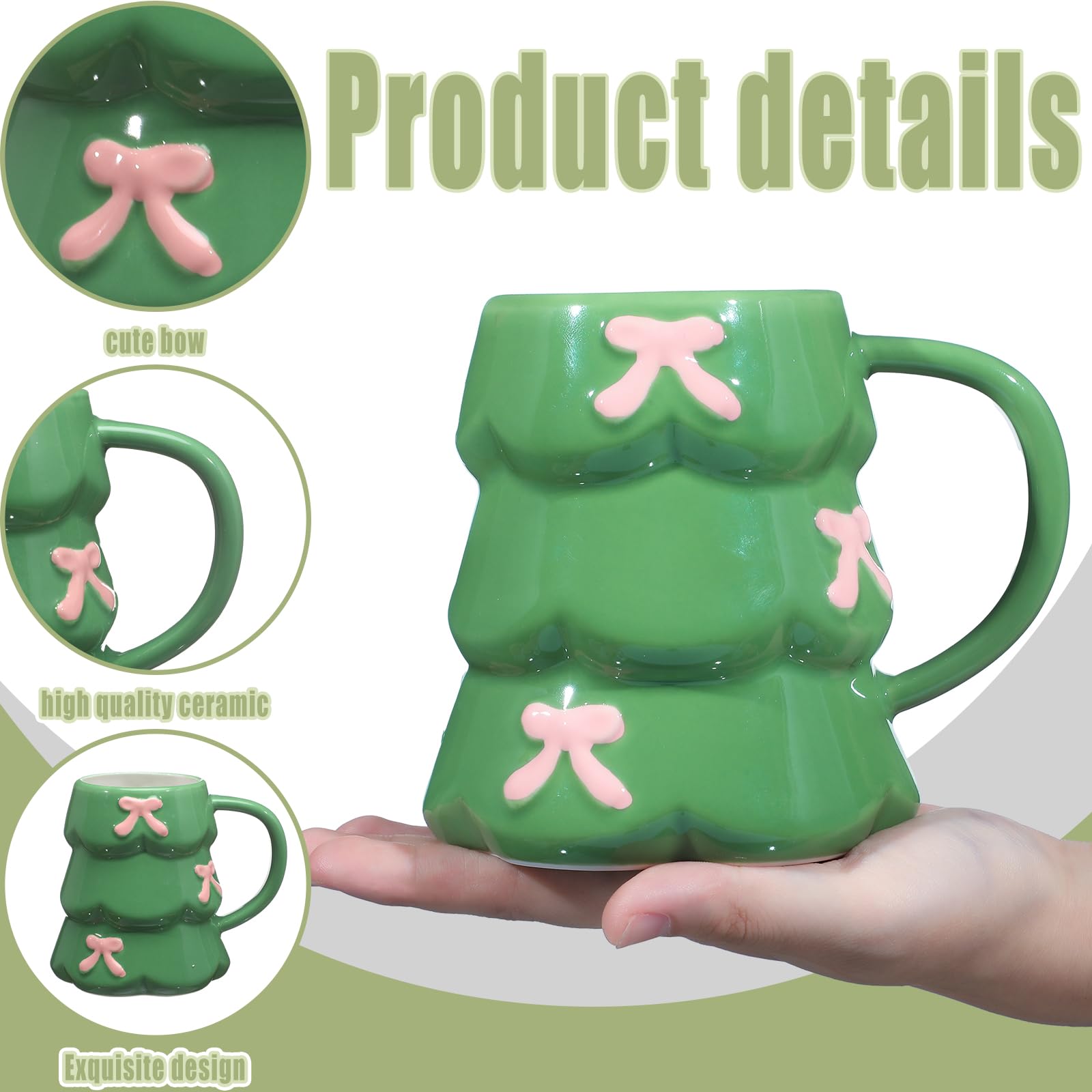 Didaey side view of mug handle showing comfortable grip and stable hold