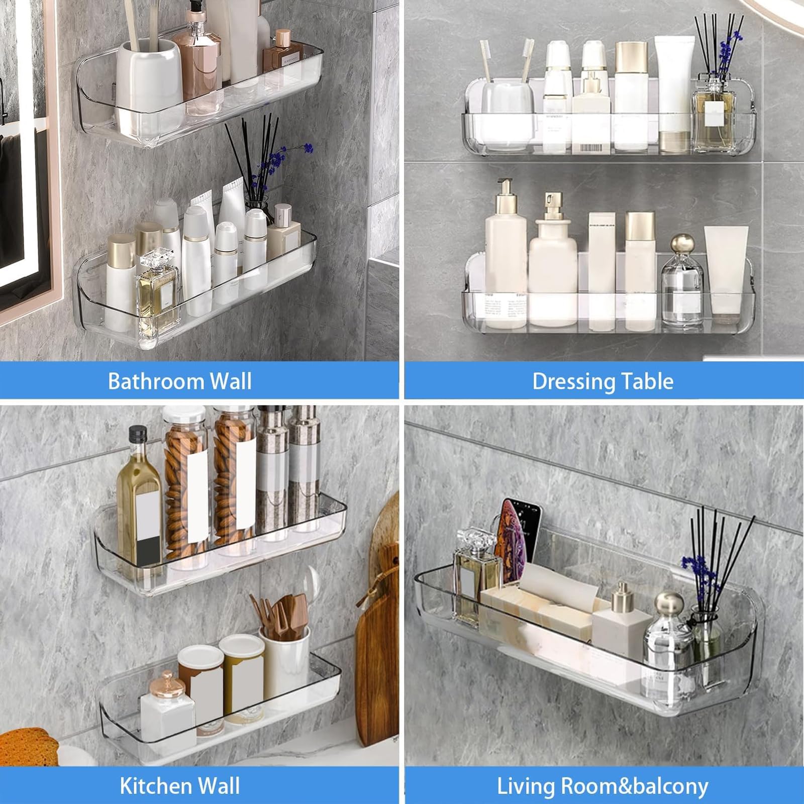 Diesisa shelf holding spices in kitchen showing space-saving benefit