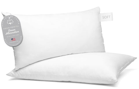 Digital Decor front view of king pillow set showing premium hotel look and comfort