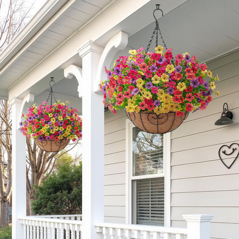 Digtecno basket metal texture and suspension handle for sturdy hanging benefit