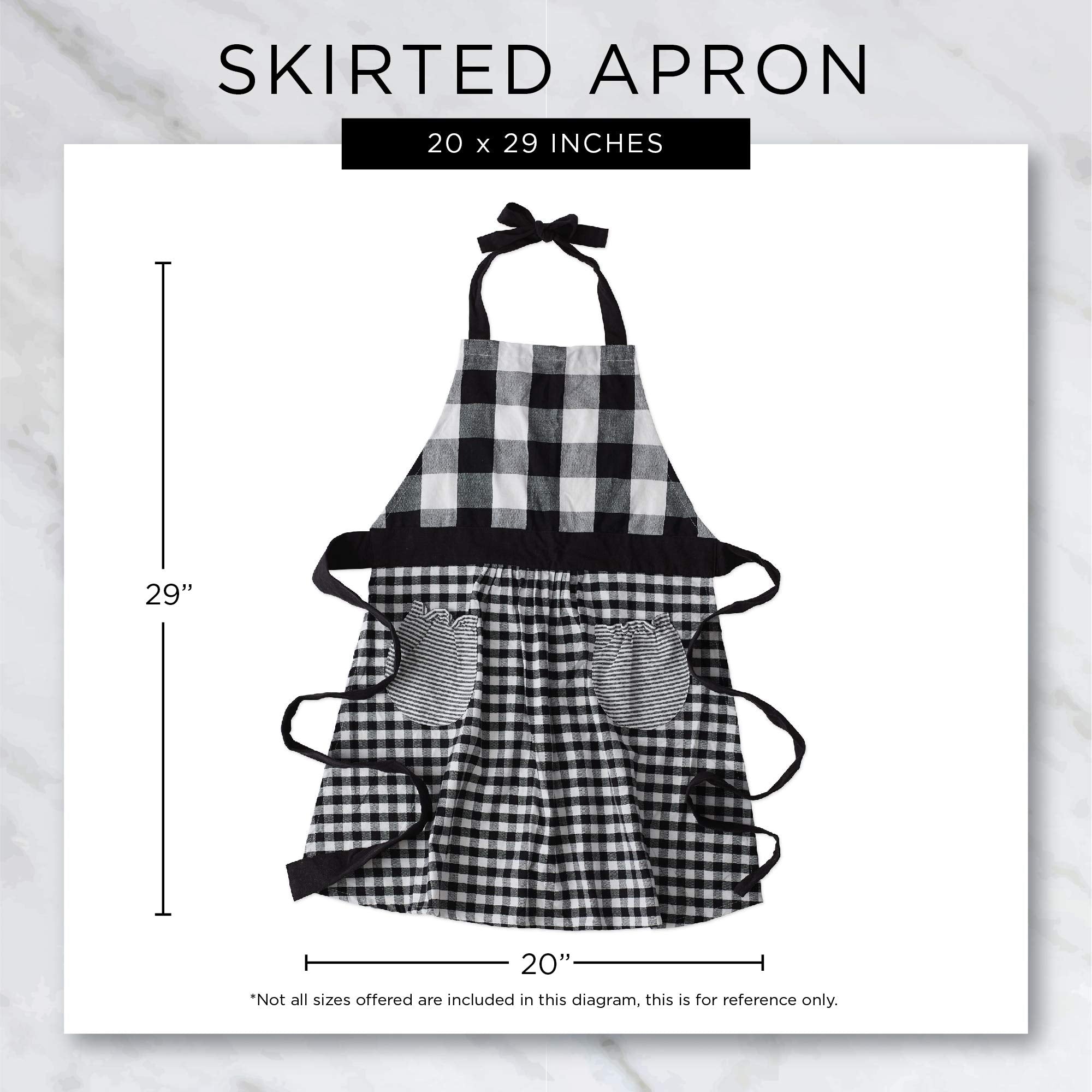 DII Sweet Bee apron with embroidered name showing personalized gift option
