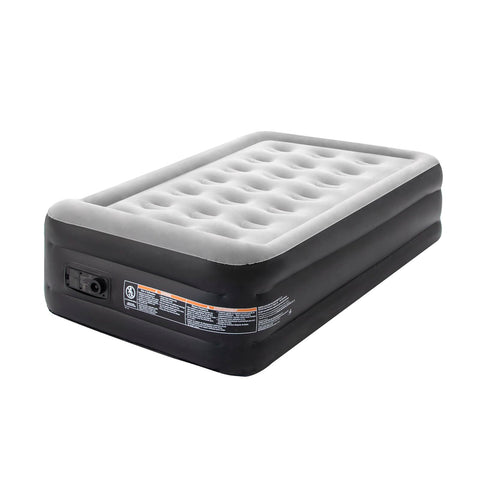 DIMAR GARDEN front view of twin air mattress showing full surface and height benefit