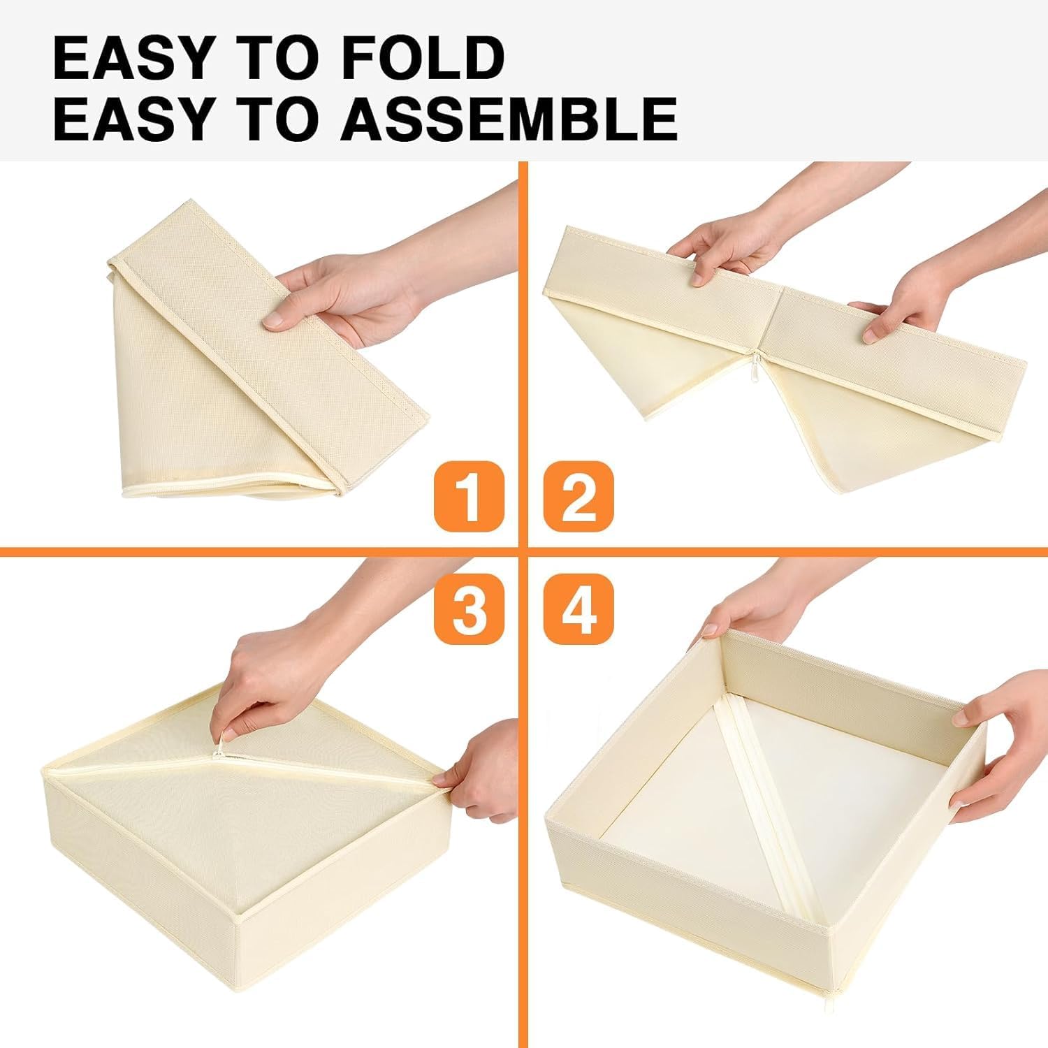 DIMJ folded flat storage showing space-saving convenience