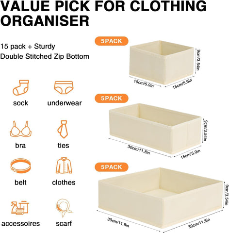 DIMJ large bin detail showing size and structure for folded clothes