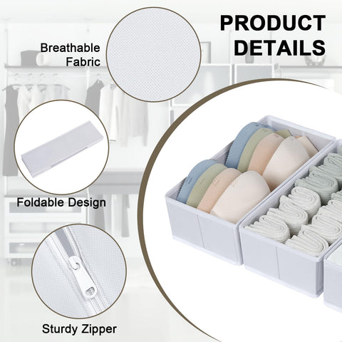 DIMJ large fabric bin holding folded shirts and providing visible organization