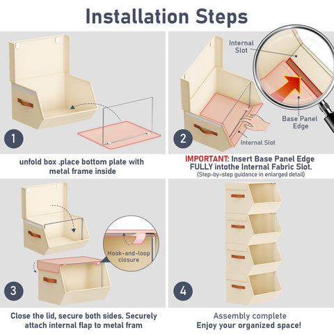 DIMJ open-front trapezoid opening for quick visibility and access