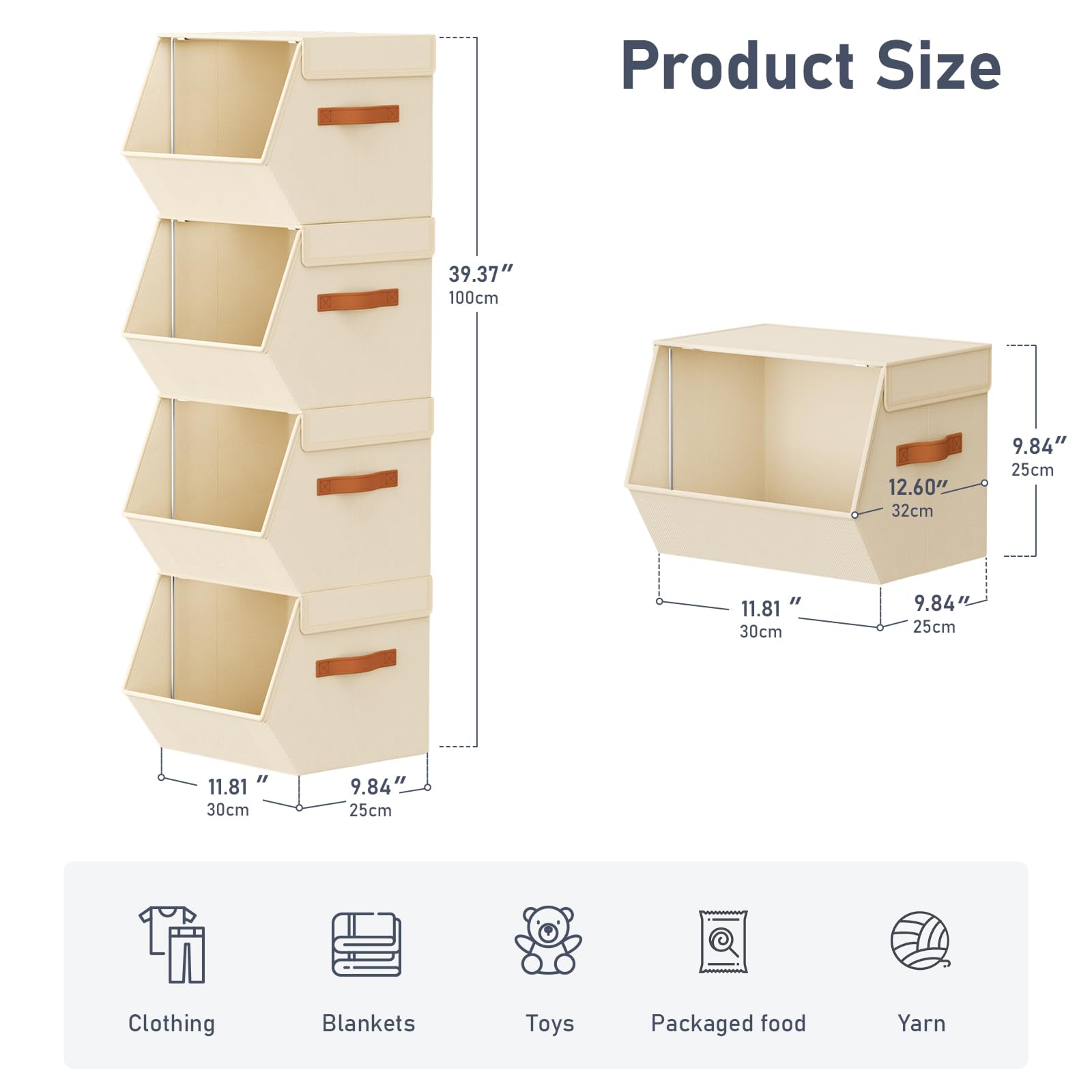 DIMJ bin on wardrobe shelf illustrating correct size and fit