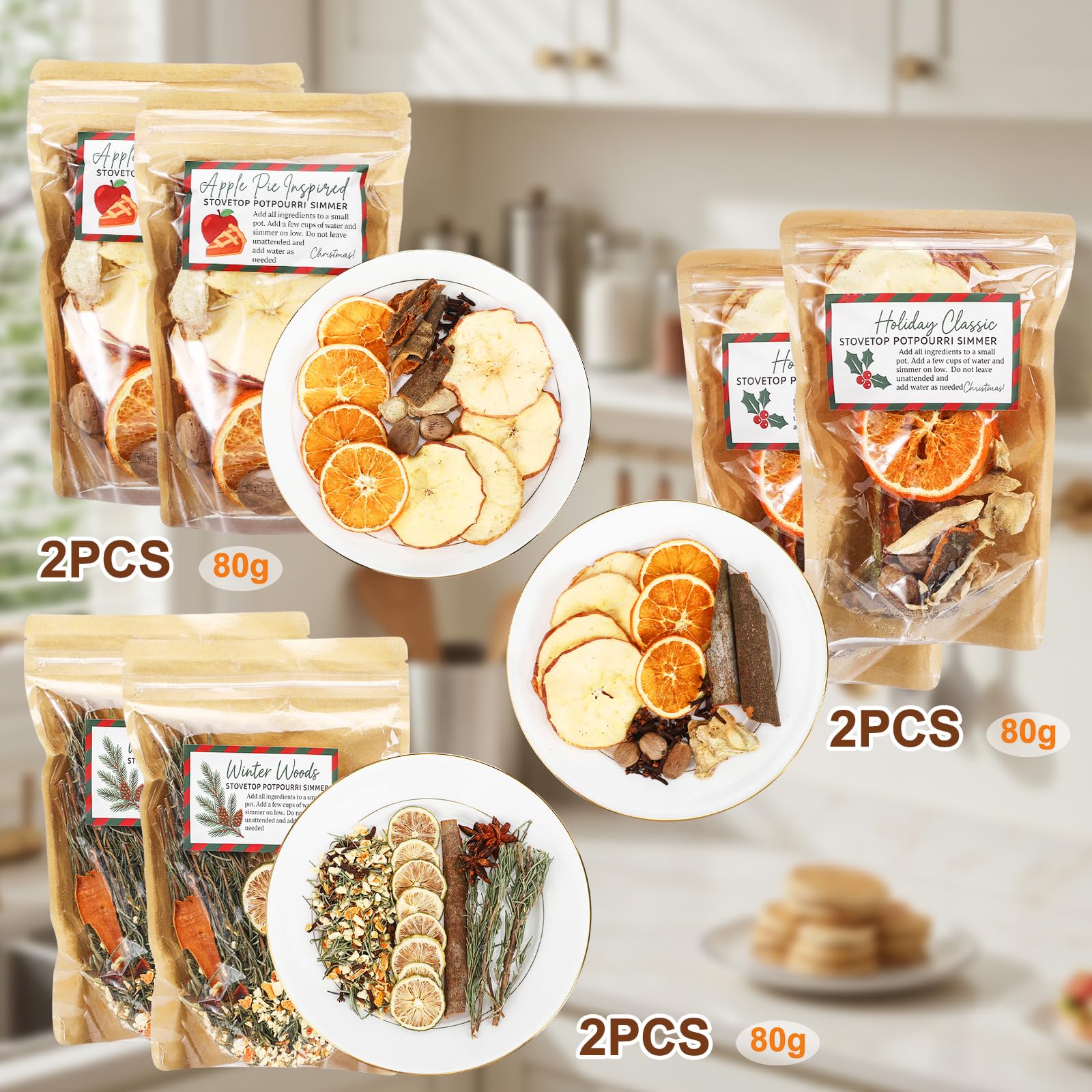 Dimsile close-up of dried orange slices and cinnamon sticks highlighting natural aroma