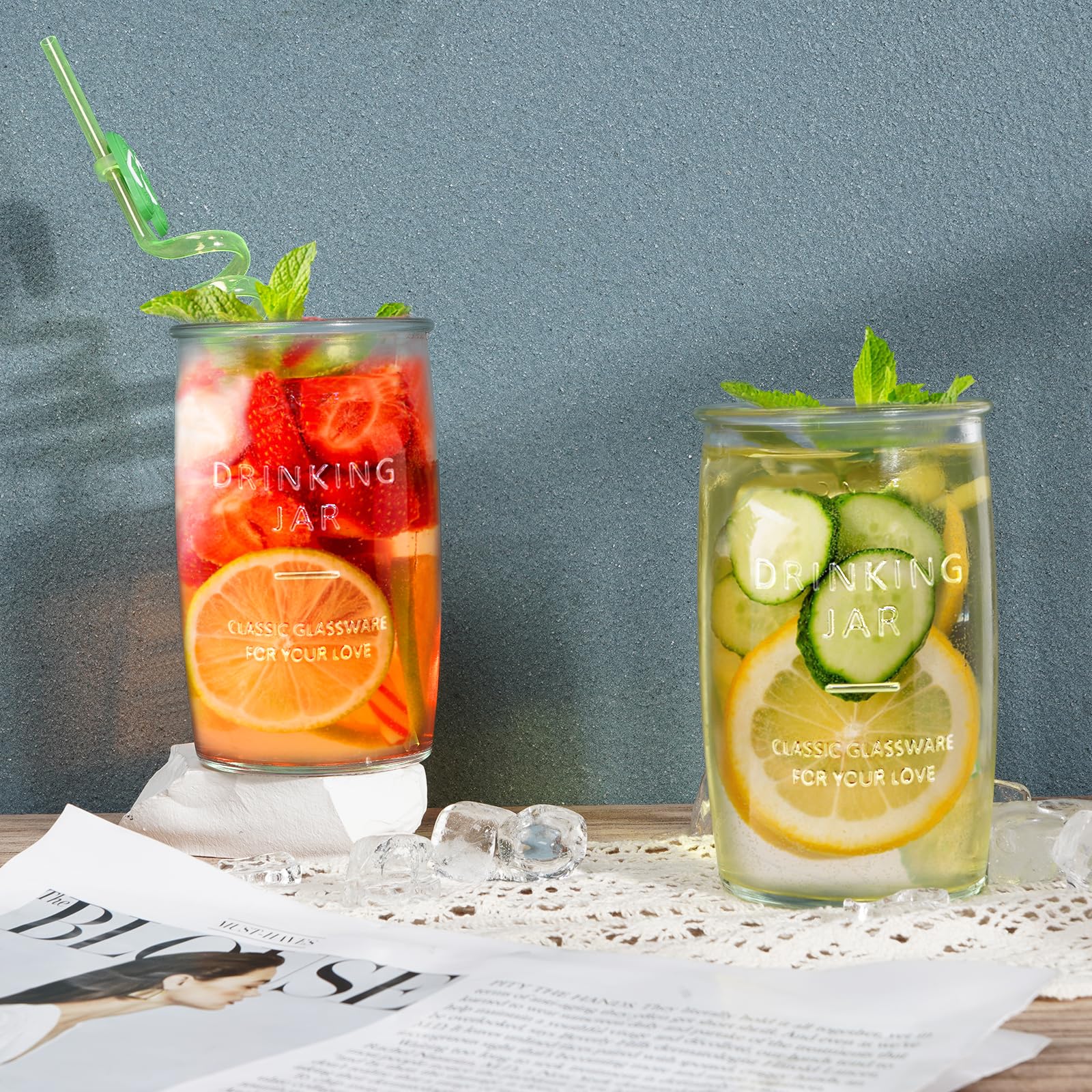 Dingerjar serving cocktails on tray showcasing entertaining-ready benefit