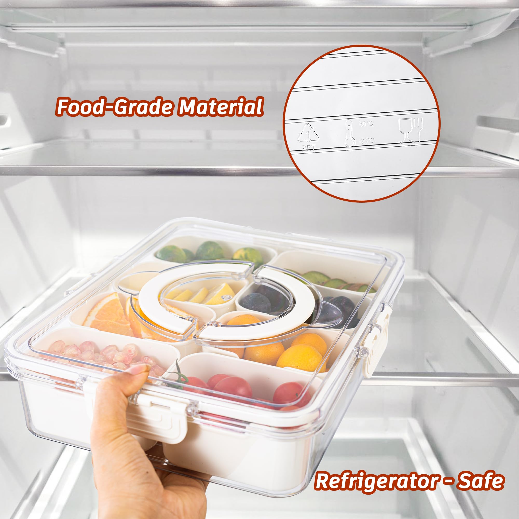 Dingerjar lid and handle connection close-up illustrating easy carrying benefit