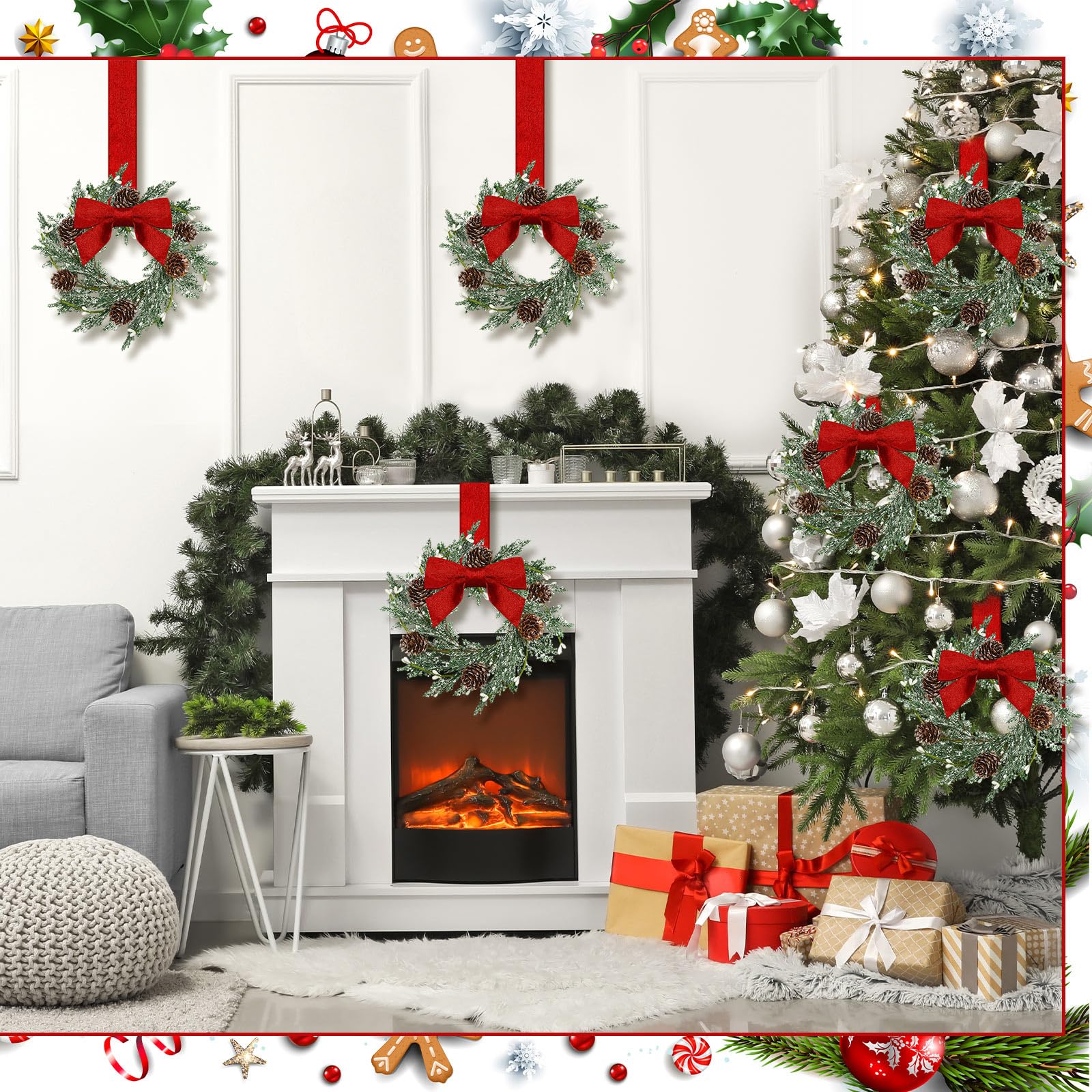 Dingion laid flat as table centerpiece, easy layered seasonal styling