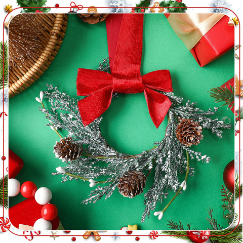 Dingion hanging on kitchen cabinet, adds coordinated holiday charm