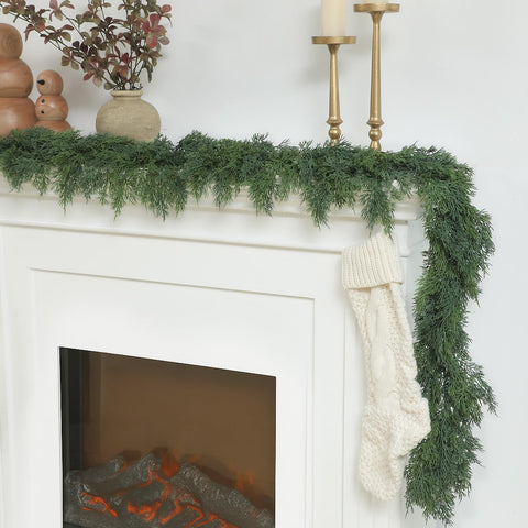 Dingion garlands packed in a storage box showing neat seasonal storage