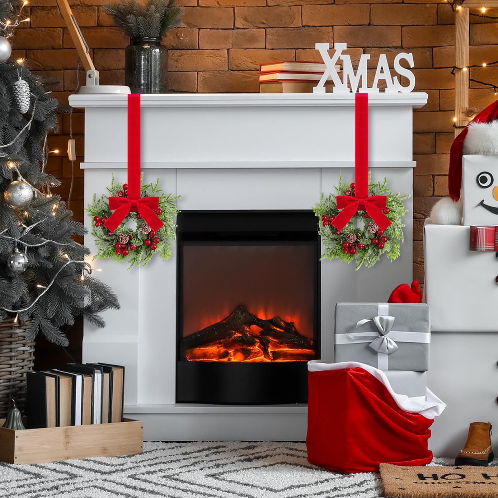 Dingion set displayed on kitchen shelf showing coordinated style and quick festive update