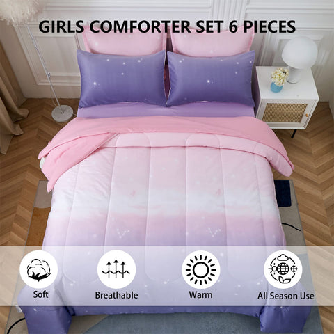 Dinjoy flat sheet and pillow sham detail showing neat stitching and color match