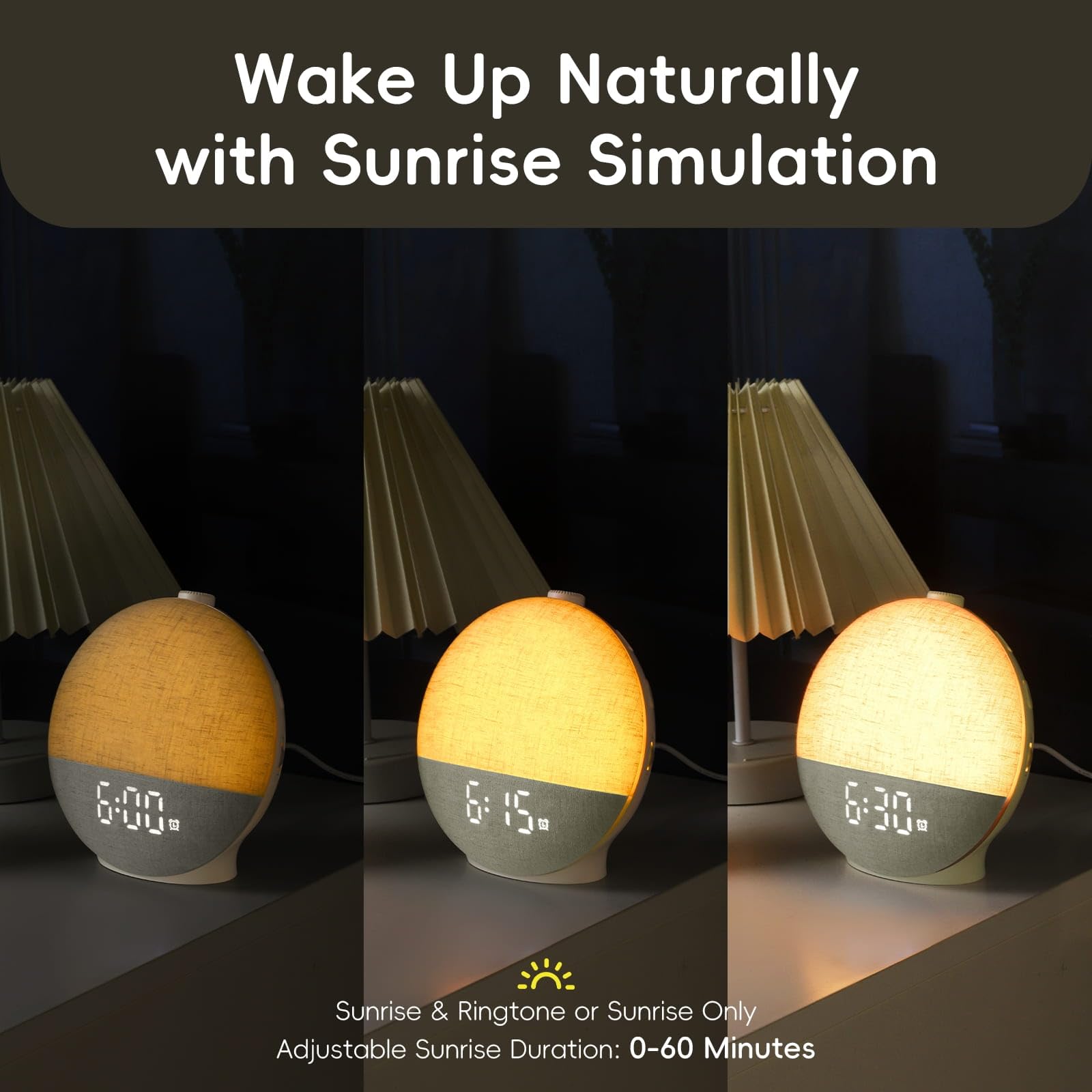 Diol Tode illuminated showing twelve night-light color options