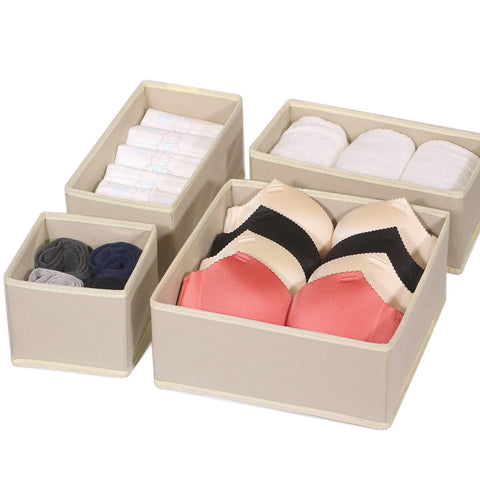 DIOMMELL folded flat bins ready for storage showing space saving convenience
