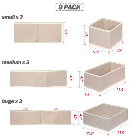 DIOMMELL large bin holding folded shirts demonstrating roomy storage and quick access