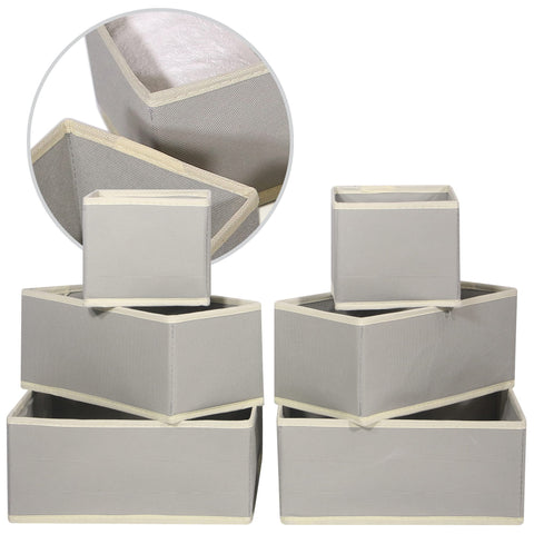 DIOMMELL small square bin top view with socks for easy access benefit