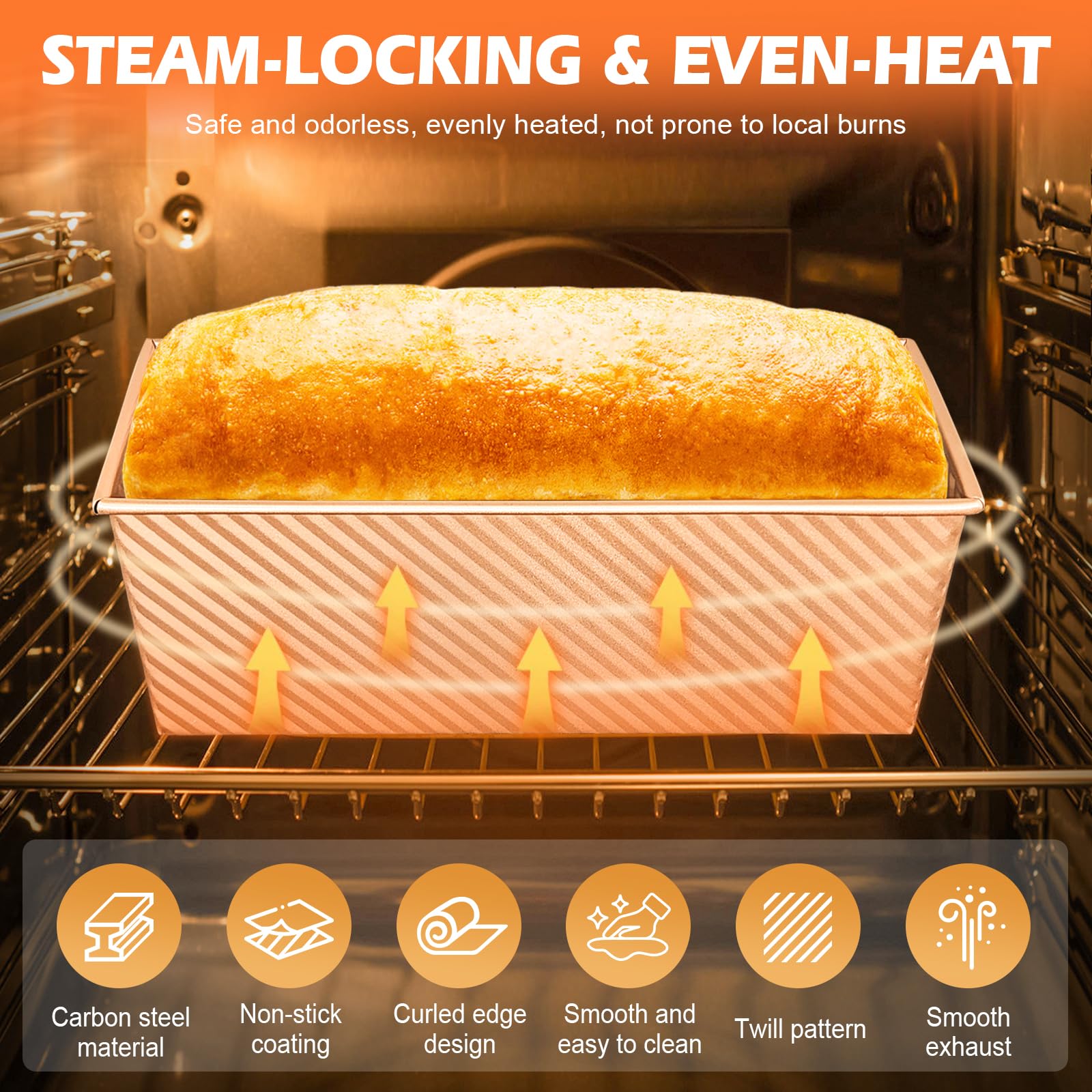 Dipanist two sizes side-by-side, offers flexibility for different loaf portions