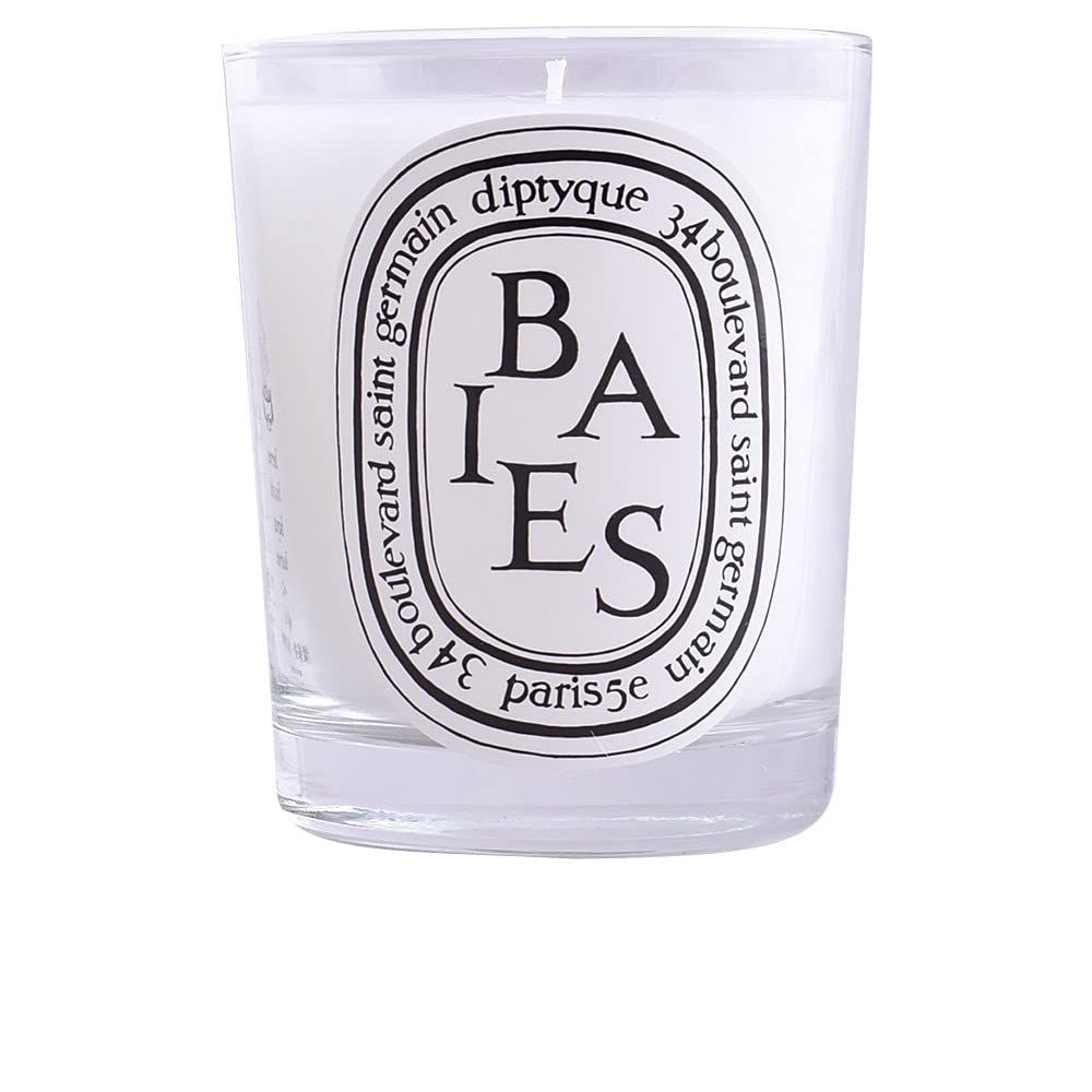 Diptyque Baies candle front packaging showing elegant label and premium presentation