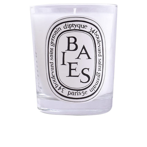 Diptyque Baies candle front packaging showing elegant label and premium presentation