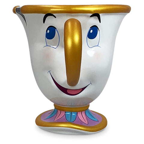 Disney Chip mug front view showing sculpted face and collectible charm