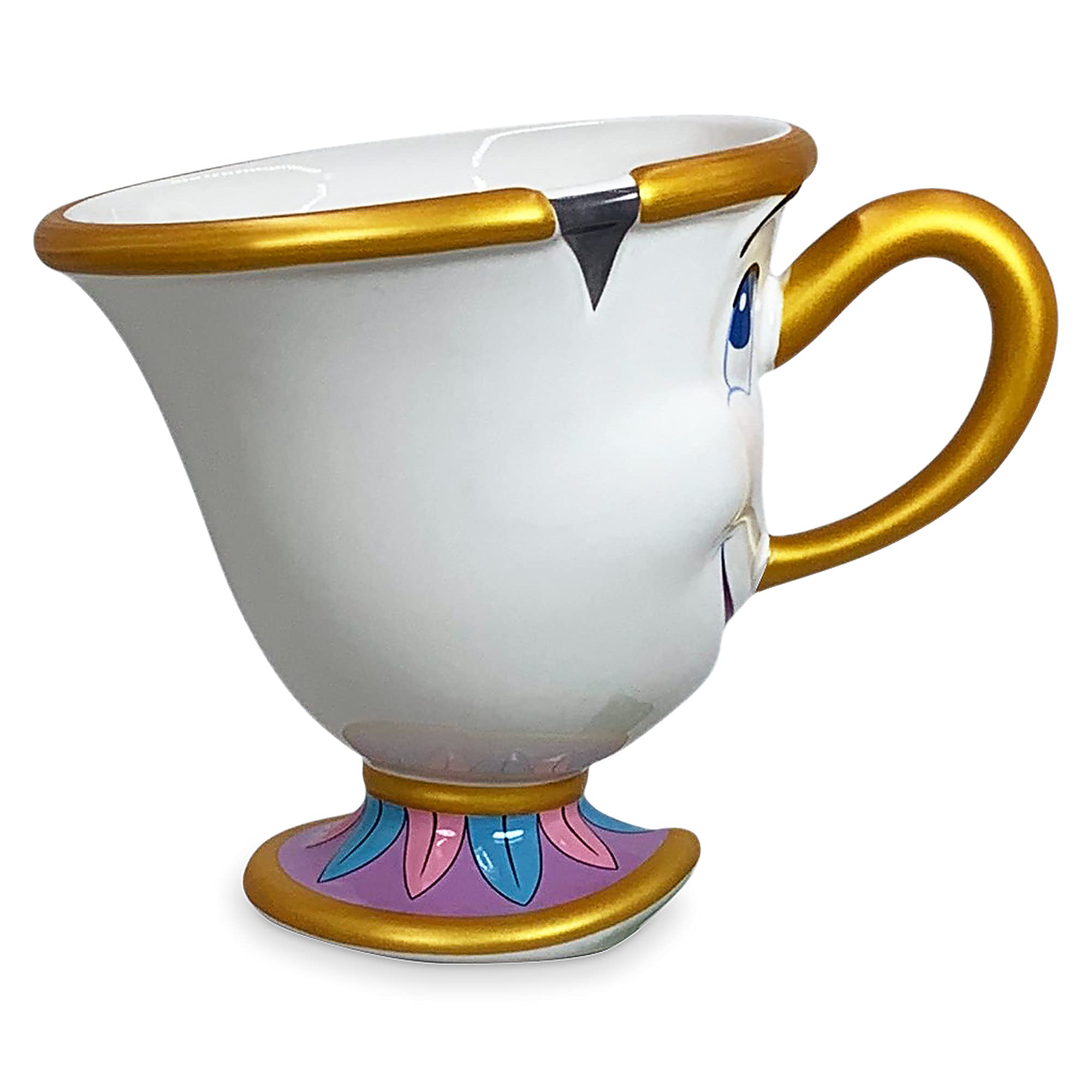 Disney Chip mug side profile with handle highlighting comfortable grip