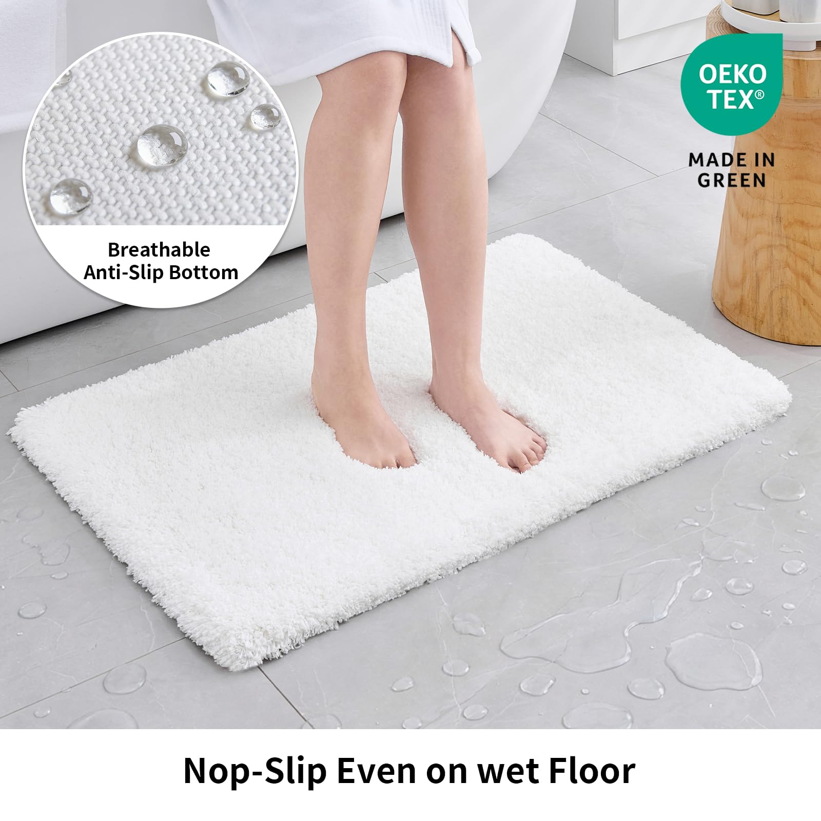 Disolla close-up of microfiber pile texture for rapid absorbency