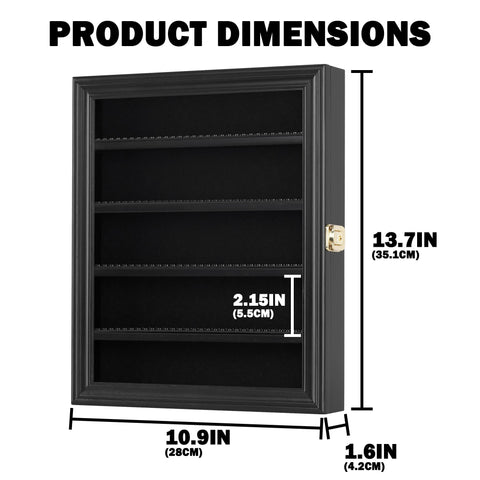 DisplayGifts acrylic door detail showing UV-protection for reduced light damage