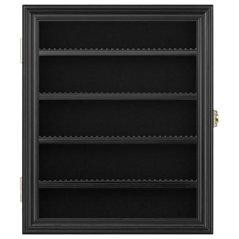 DisplayGifts open door view revealing interior layout and included stands