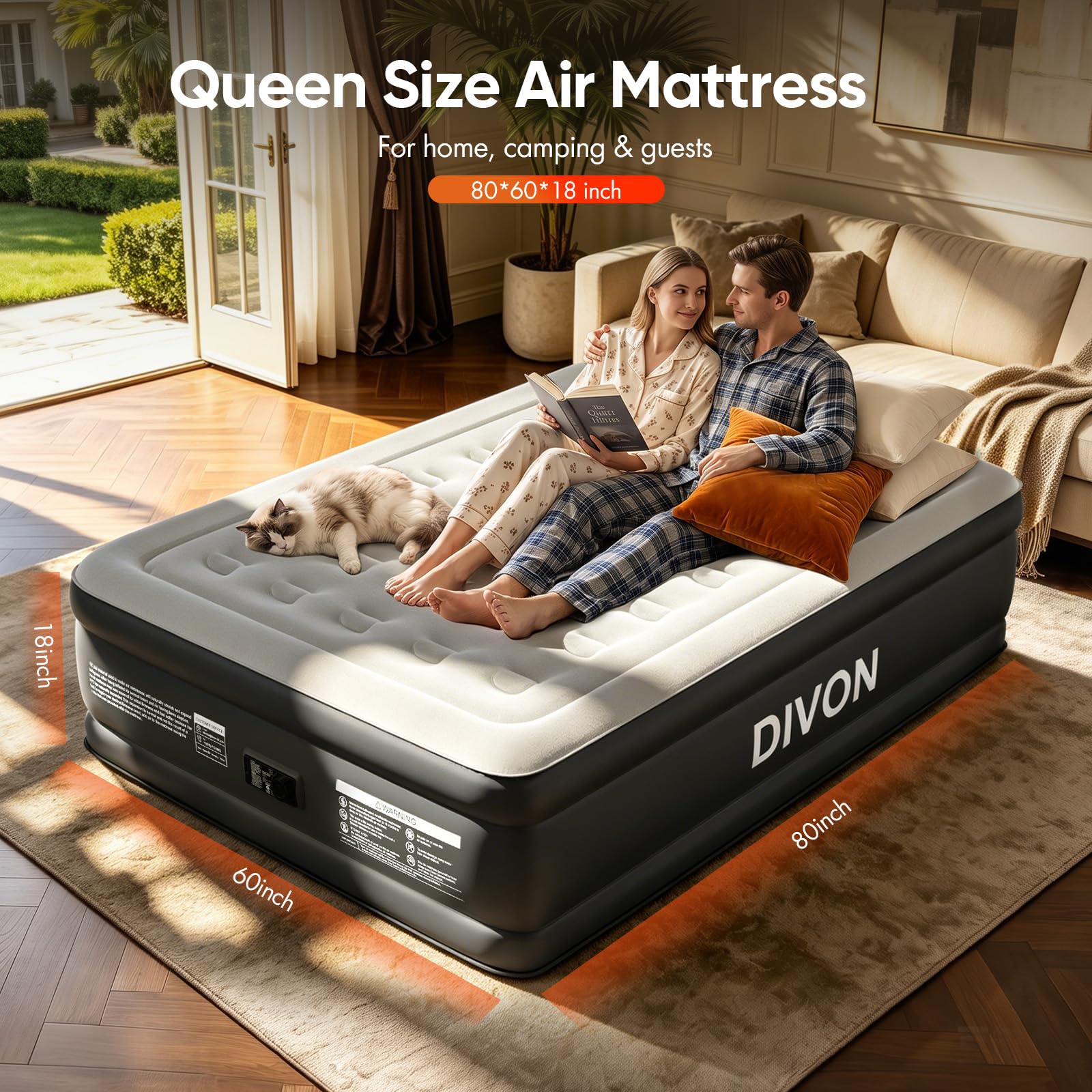 DIVON packed carry bag illustrating compact storage and easy transport