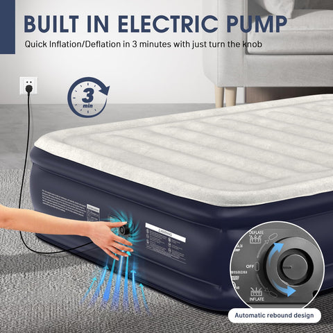 DIVON side height profile illustrating 18-inch raised design for bed-like ease