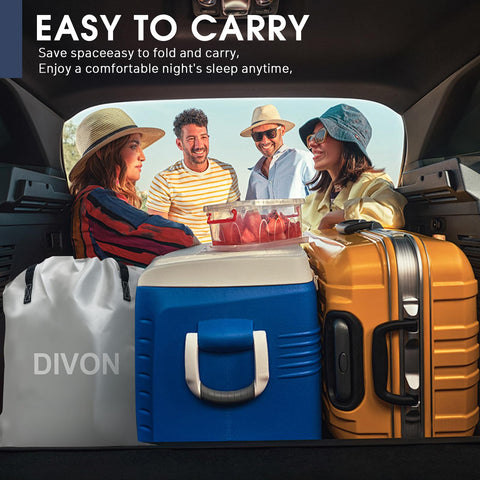 DIVON weight capacity demo with two adults demonstrating 660 lb support