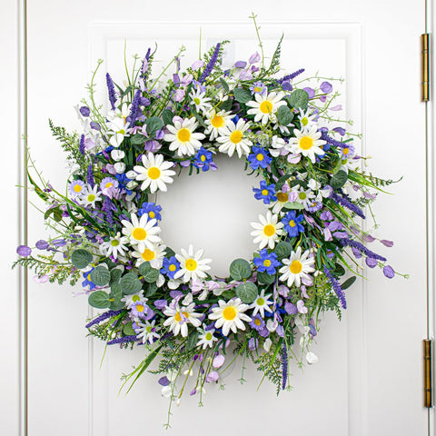 DIYFLORU displayed above a mantel creating cozy indoor charm