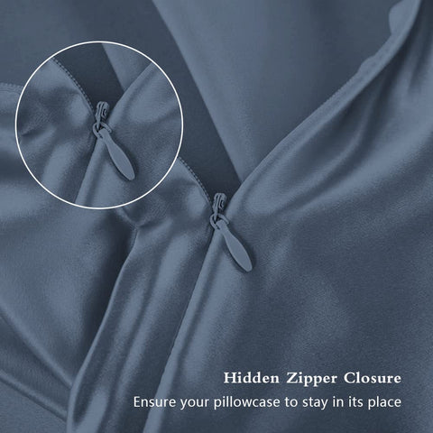 DKBslik hidden zipper detail demonstrating secure closure and tidy overnight look