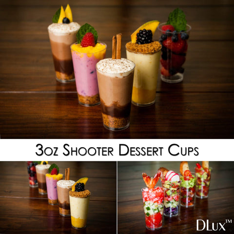 DLux recipe ebook next to cups inspiring creative serving ideas and variety