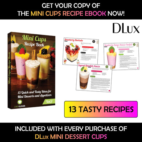 DLux mini spoon with cup detail showing ready-to-serve convenience benefit