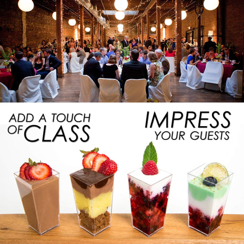 DLux stacked cups demonstrating space-saving and reuse advantage