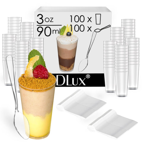 DLux tall profile close-up highlighting crystal-clear plastic and elegant look
