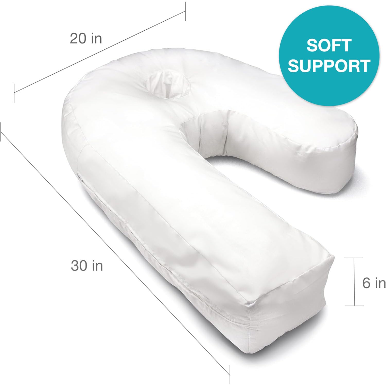 DMI used by expectant mother demonstrating hip and belly support benefit