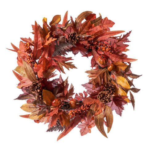 DN DECONATION front door wreath adding instant autumn curb appeal