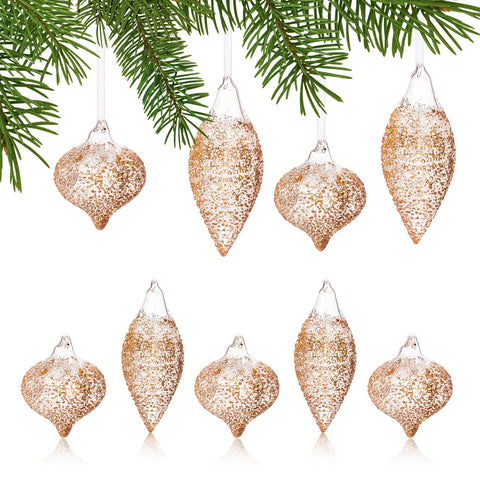 DN DECONATION front packaging showing glossy brown glass balls and elegant presentation