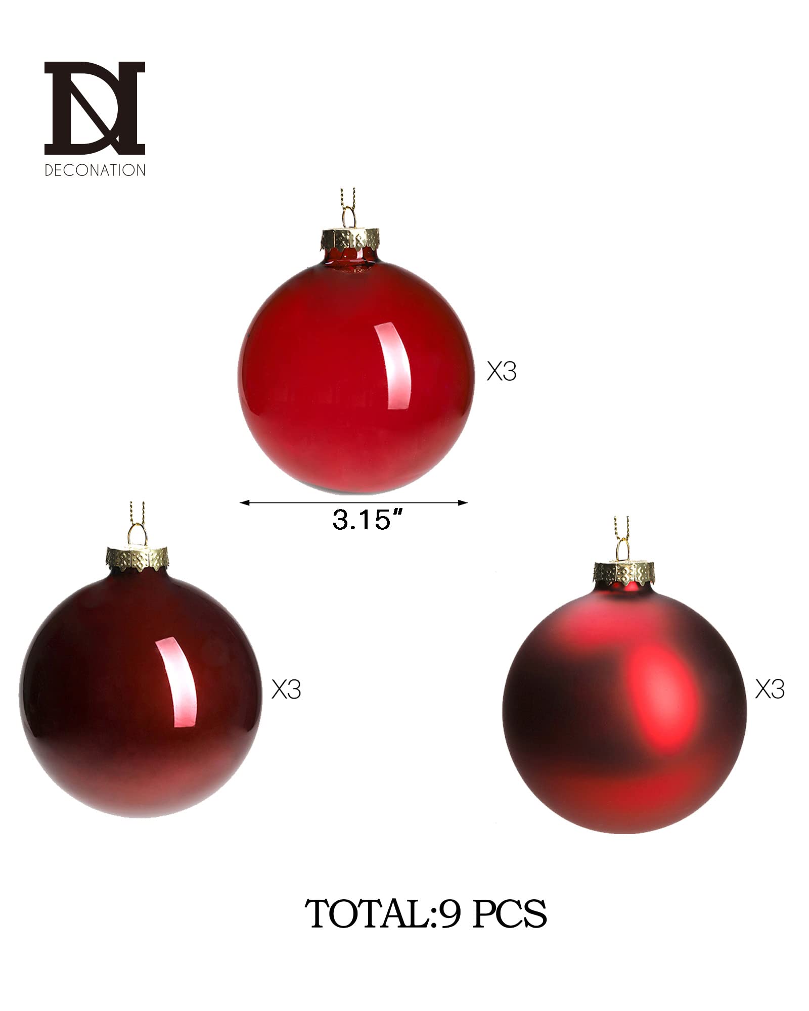 DN DECONATION ornaments arranged in bowl creating an instant seasonal centerpiece