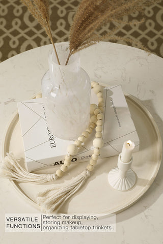 DN DECONATION tray on coffee table adding farmhouse warmth and protection