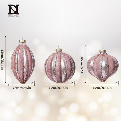 DN DECONATION ornament held in hand showing scale and easy hanging